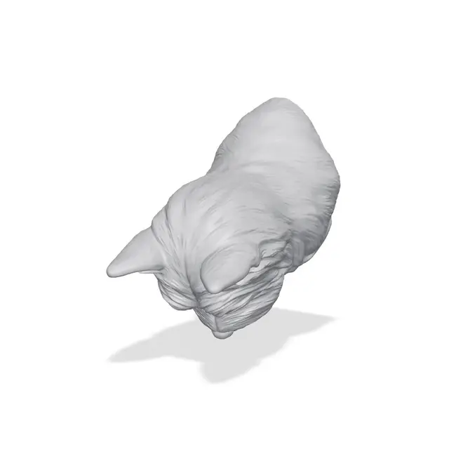 Yorkie Bust 3D Print STL — modelo 3D