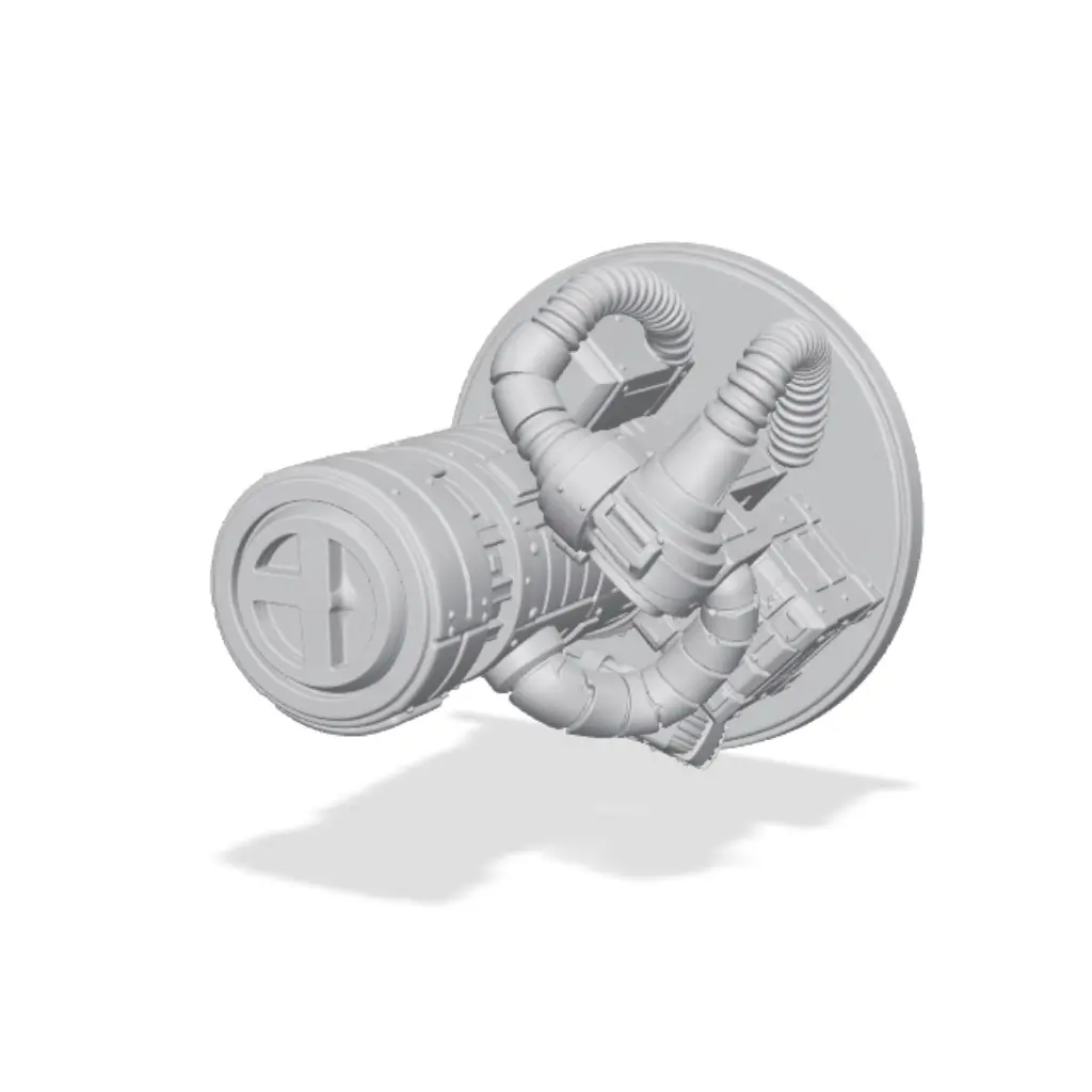 Science Fiction Terrain Containers Tires and Props — modelo 3D