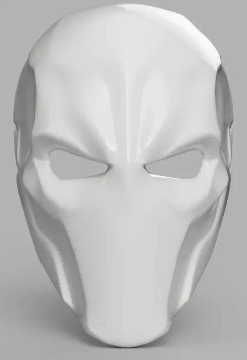 Deathstroke Mask with two eyes — modelo 3D