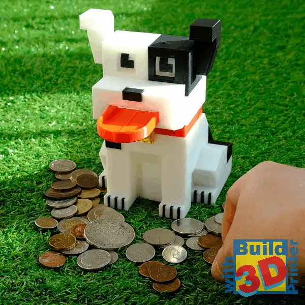 Dog Coin Bank — modelo 3D