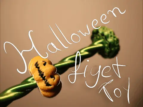 Halloween Fidget Pumpkin Twist Toy - Drak — modelo 3D