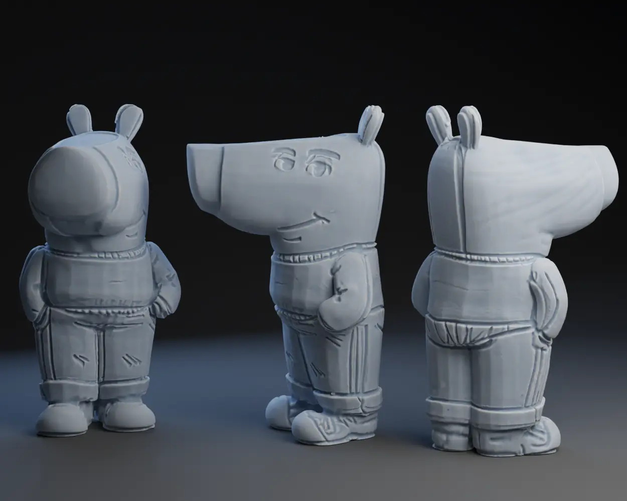 Chill Guy — modelo 3D