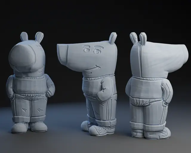 Chill Guy — modelo 3D