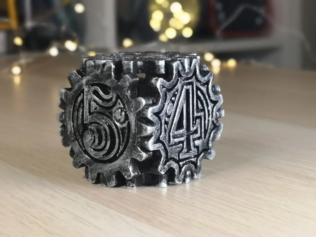 Steampunk Dice / Dé style Steampunk — modelo 3D