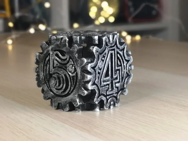 Steampunk Dice / Dé style Steampunk — modelo 3D
