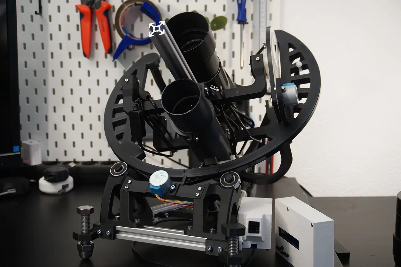 OpenAstroTracker - DSLR tracking & GoTo mount — modelo 3D