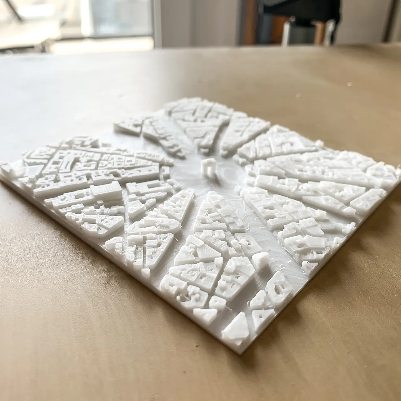 Paris, place de l'Etoile with Arc de Triomphe — modelo 3D