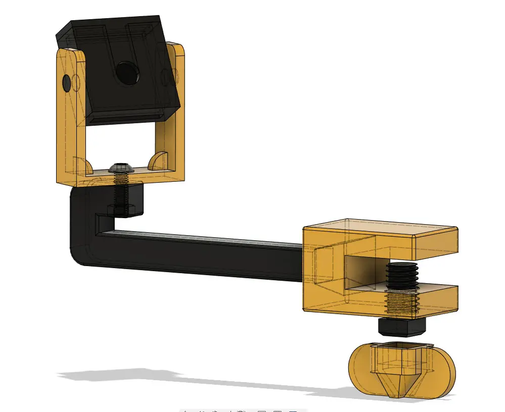 PiCam Print Bed Mount — modelo 3D