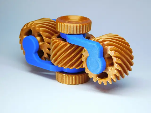 Gear Spinner — modelo 3D