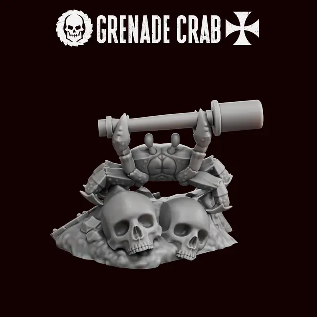 Free Grenade Crab — modelo 3D