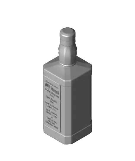 Jack Daniel's Lithophane — modelo 3D