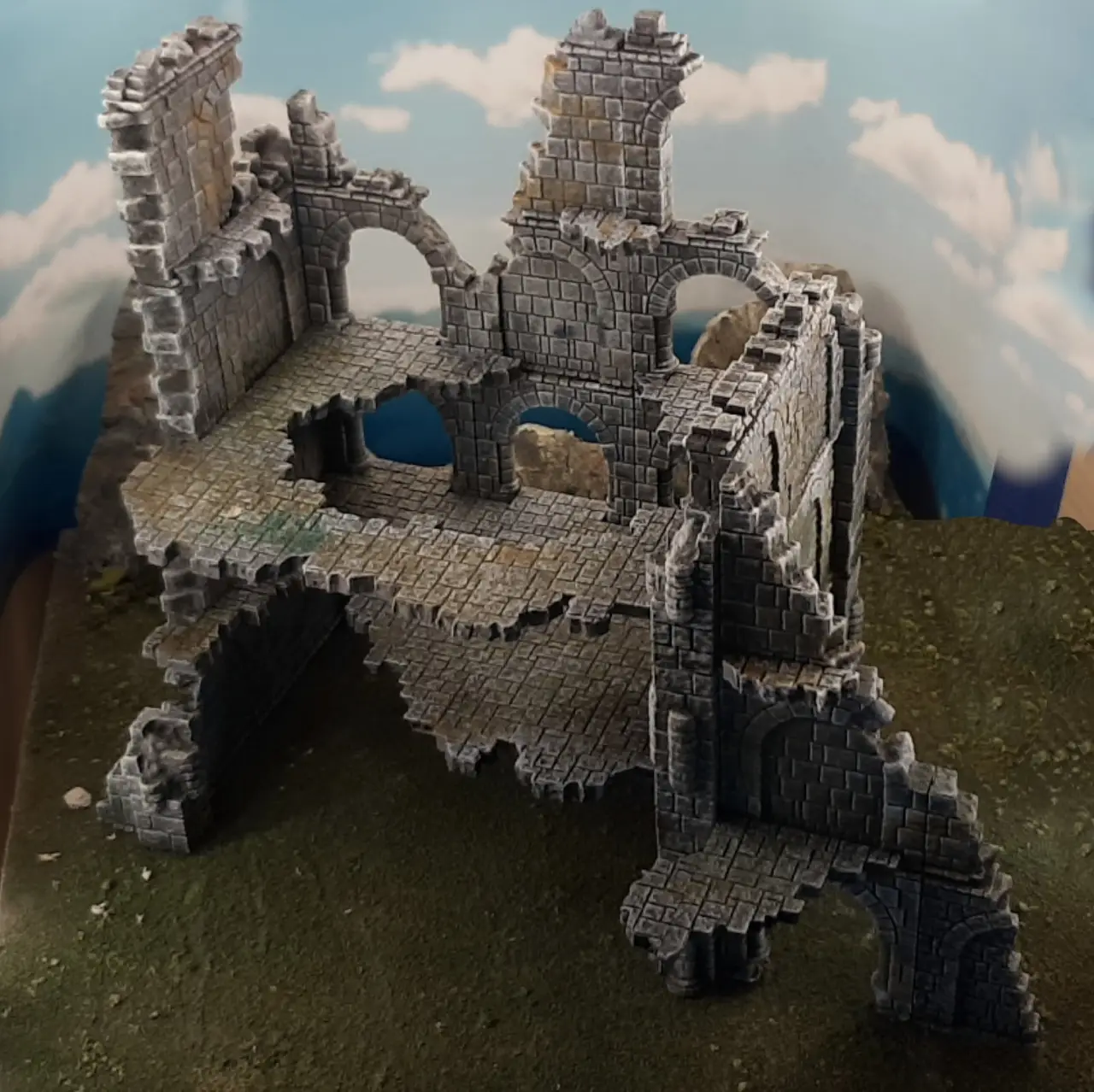 Ulvheim B2 - modular fantasy ruins — modelo 3D