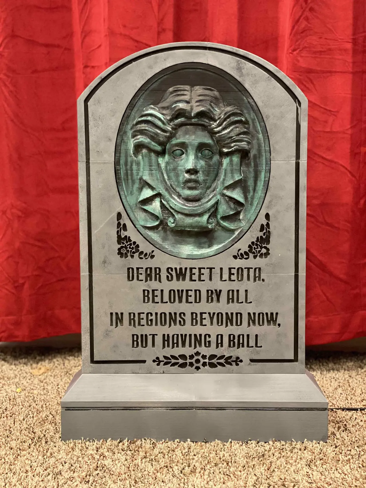 Madame Leota Headstone — modelo 3D