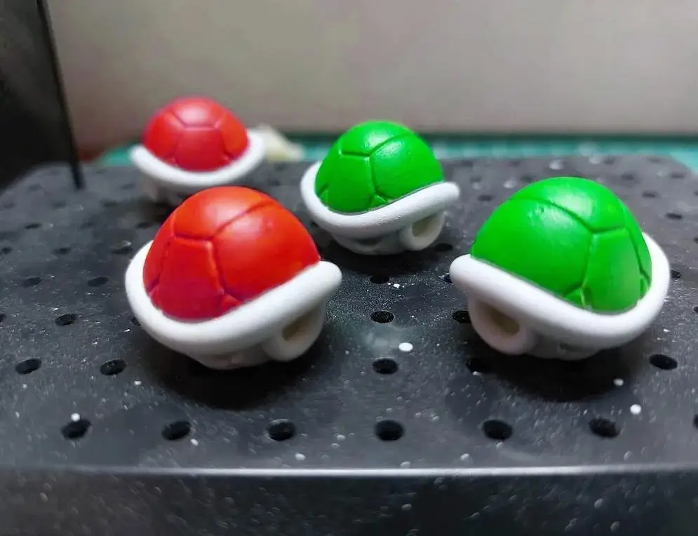 Koopa shell flat — modelo 3D