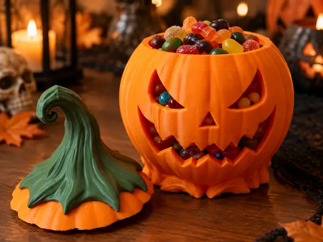 Abobora halloween — modelo 3D