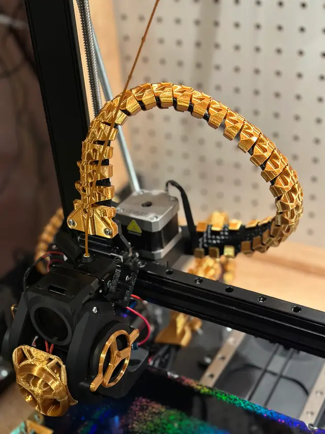 Spine Cable Chain - Ender 3 V3 KE/SE — modelo 3D