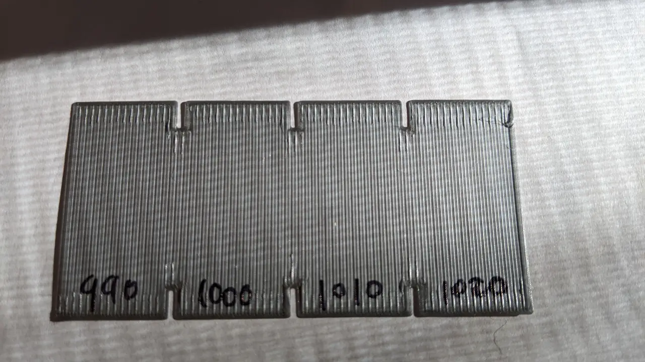 First Layer Calibration — modelo 3D