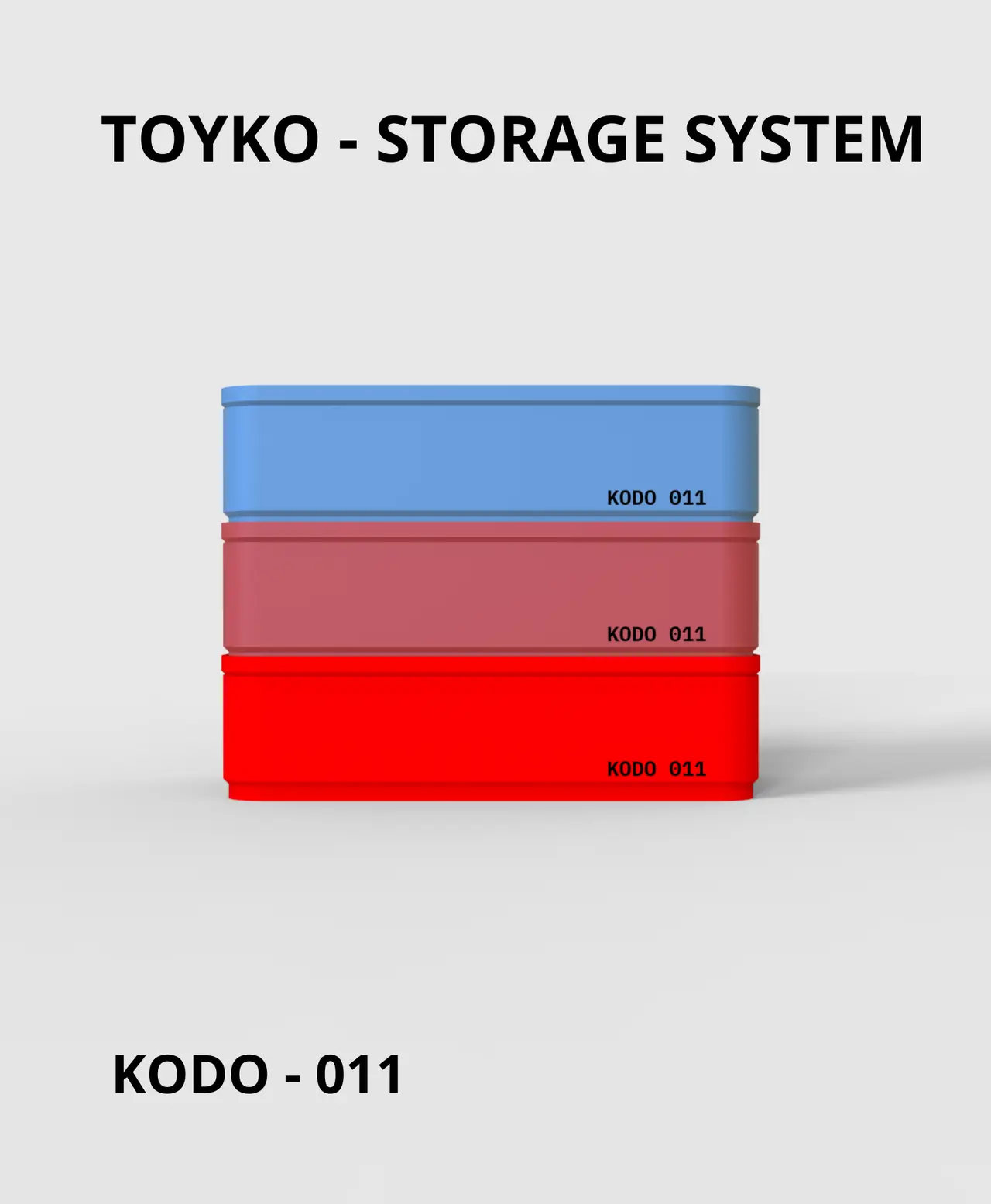 TOYKO DESIGN SYSTEM — modelo 3D