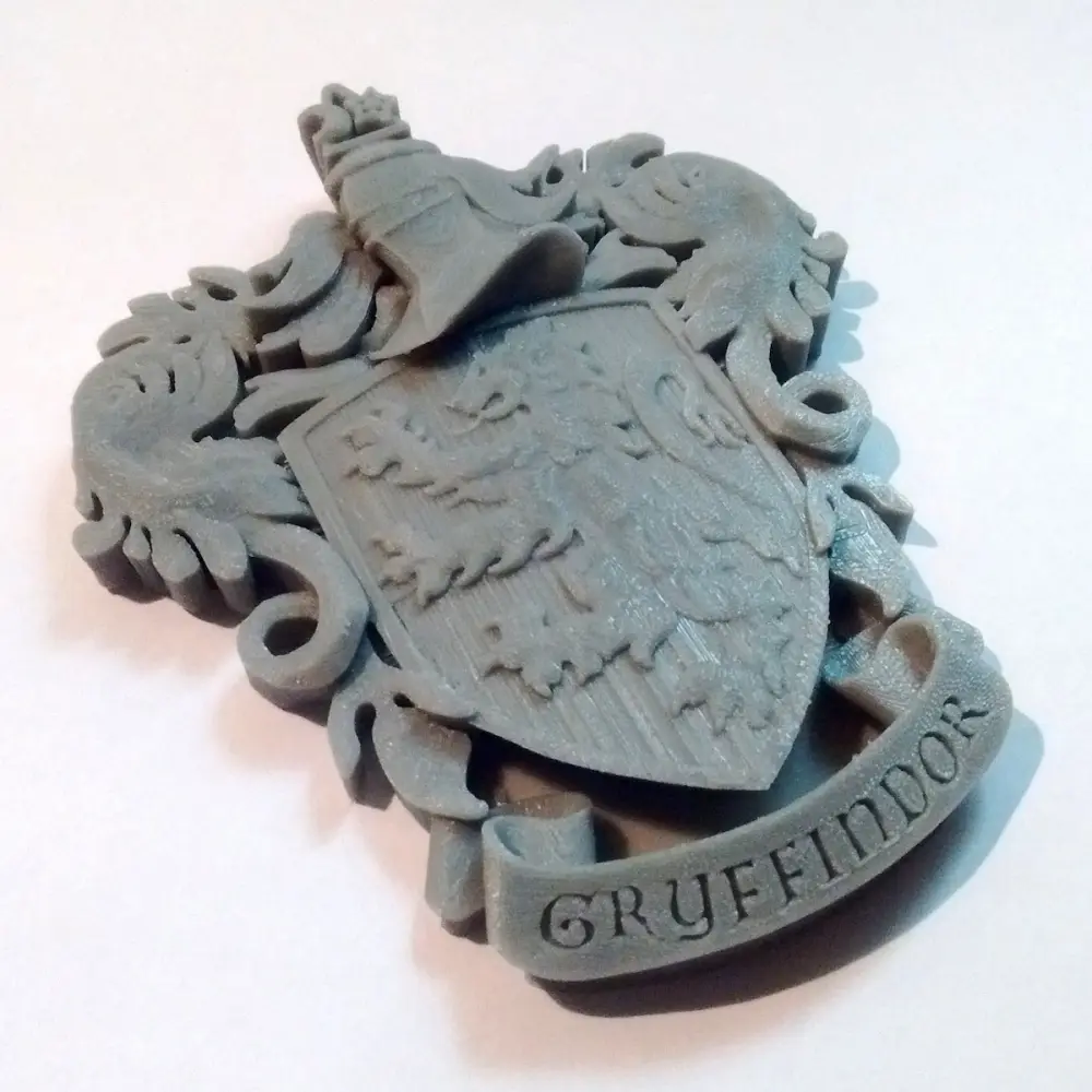 Gryffindor Coat of Arms Wall/Desk Display - Harry Potter — modelo 3D