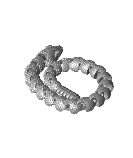 Rattlesnake — modelo 3D