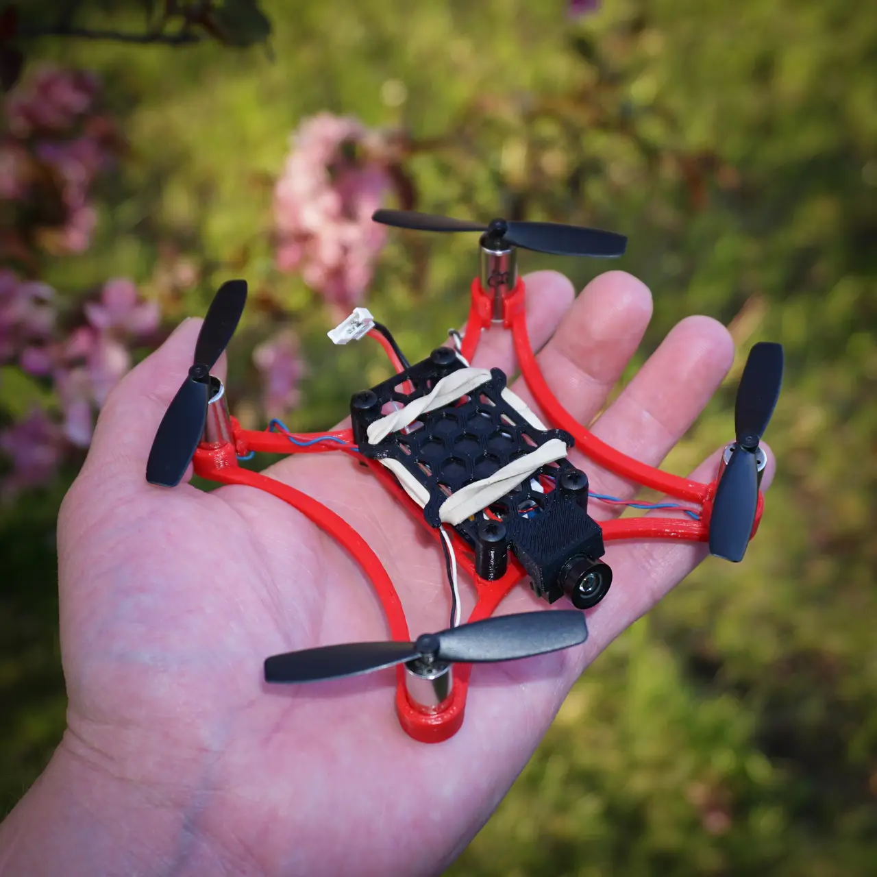 Micro 105 FPV Quadcopter — modelo 3D