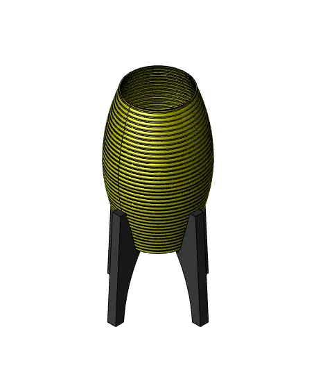 Retro Table Lamp — modelo 3D