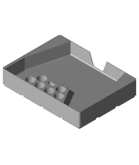 Gridfinity Game Controller Holder (3x4) — modelo 3D