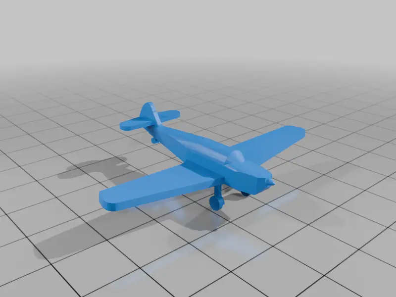 Messerschmitt BF-108 Taifun — modelo 3D