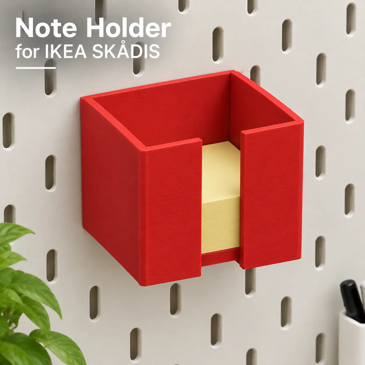 IKEA SKÅDIS Note Holder — modelo 3D
