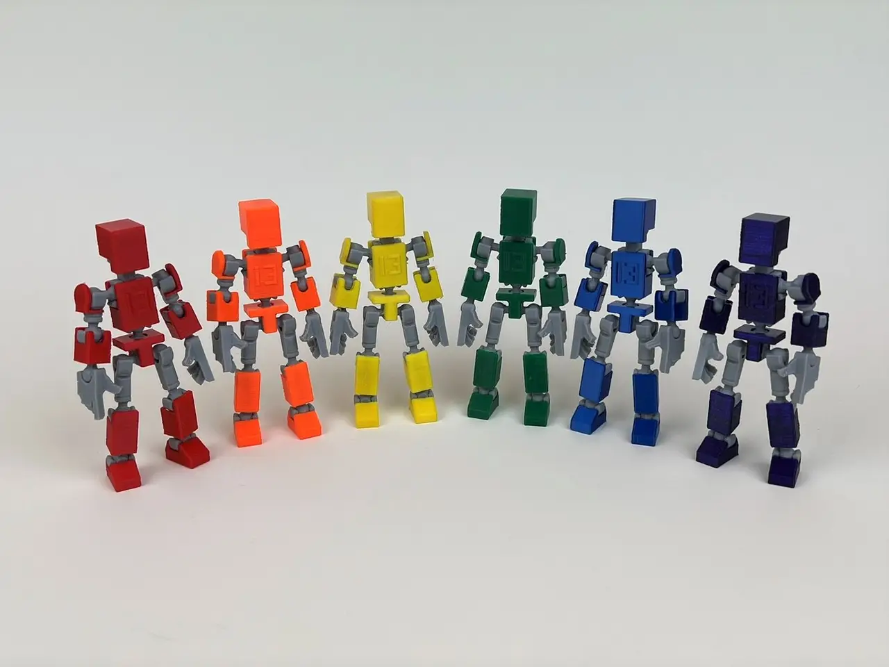 MINI 13 Printable Jointed Figure — modelo 3D