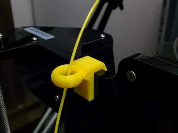 Anet A8 Prusa i3 Simple filament guide (Horizontal) — modelo 3D