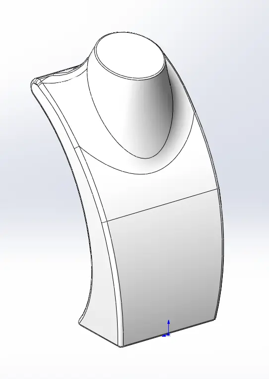 jewelry bust — modelo 3D