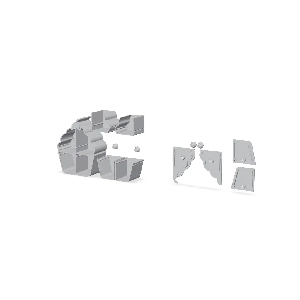 Cupcake drawers — modelo 3D