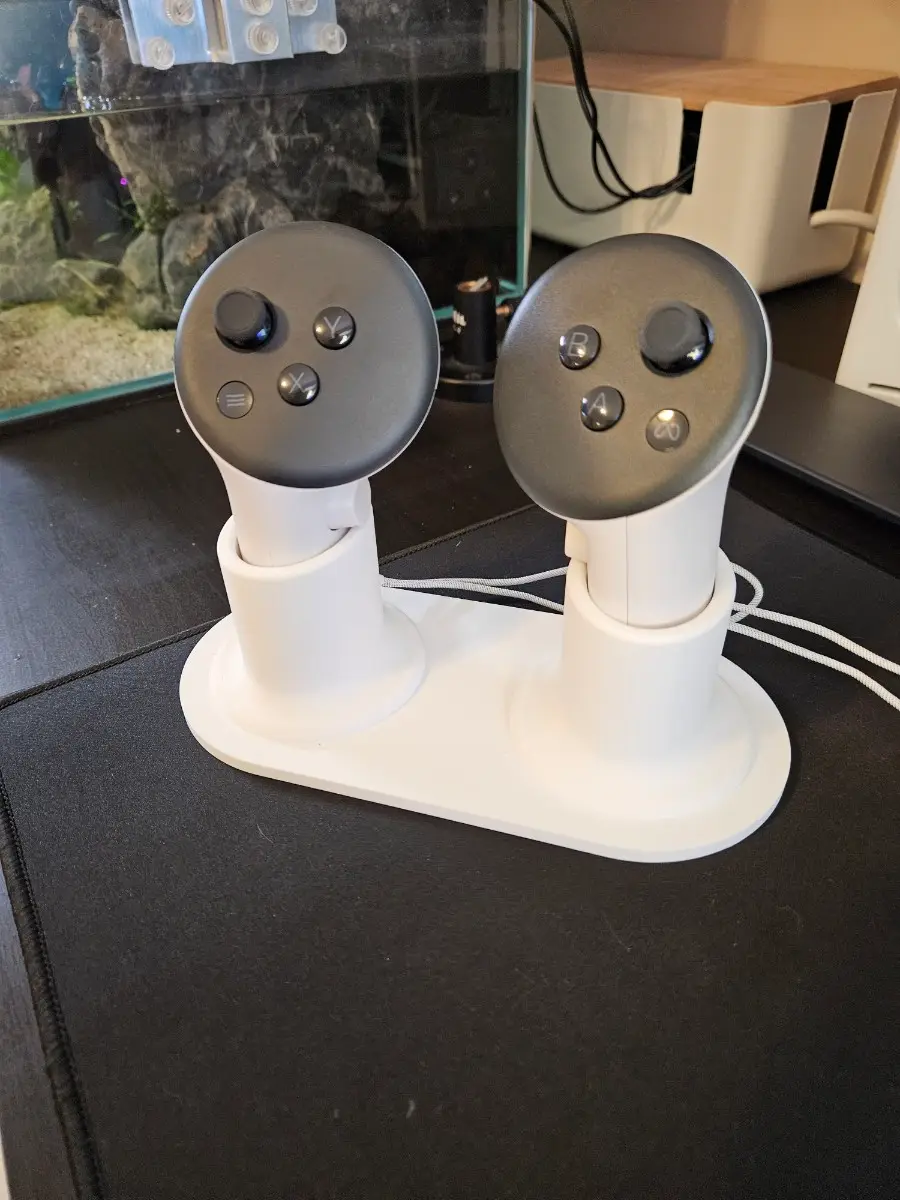 Meta Quest 3 controller stand — modelo 3D