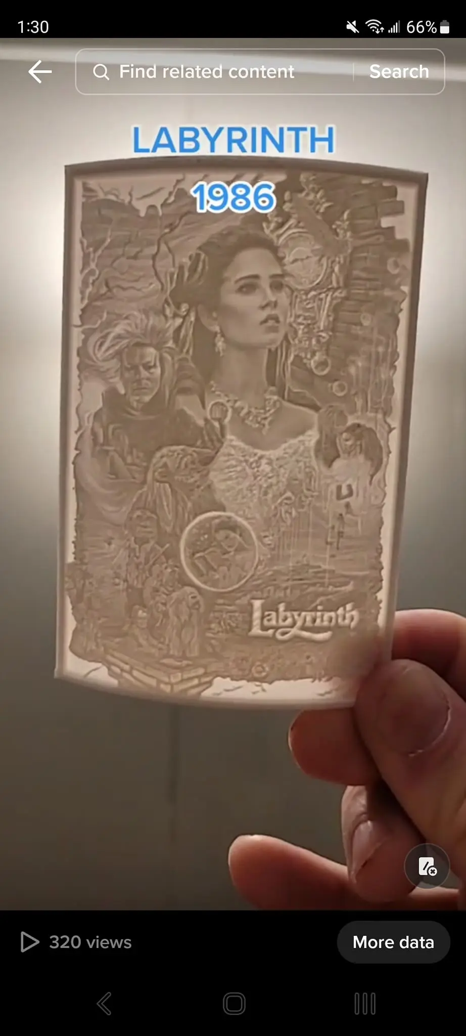 Labyrinth 1985 Nightlight — modelo 3D
