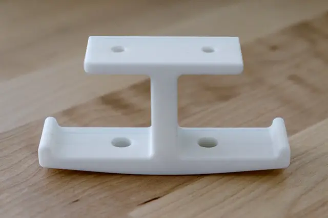 Headphone Hook - Desk Mount Double Hanger — modelo 3D