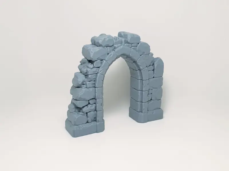 Keystone Arch Ruin | 28mm - 32mm Miniature — modelo 3D