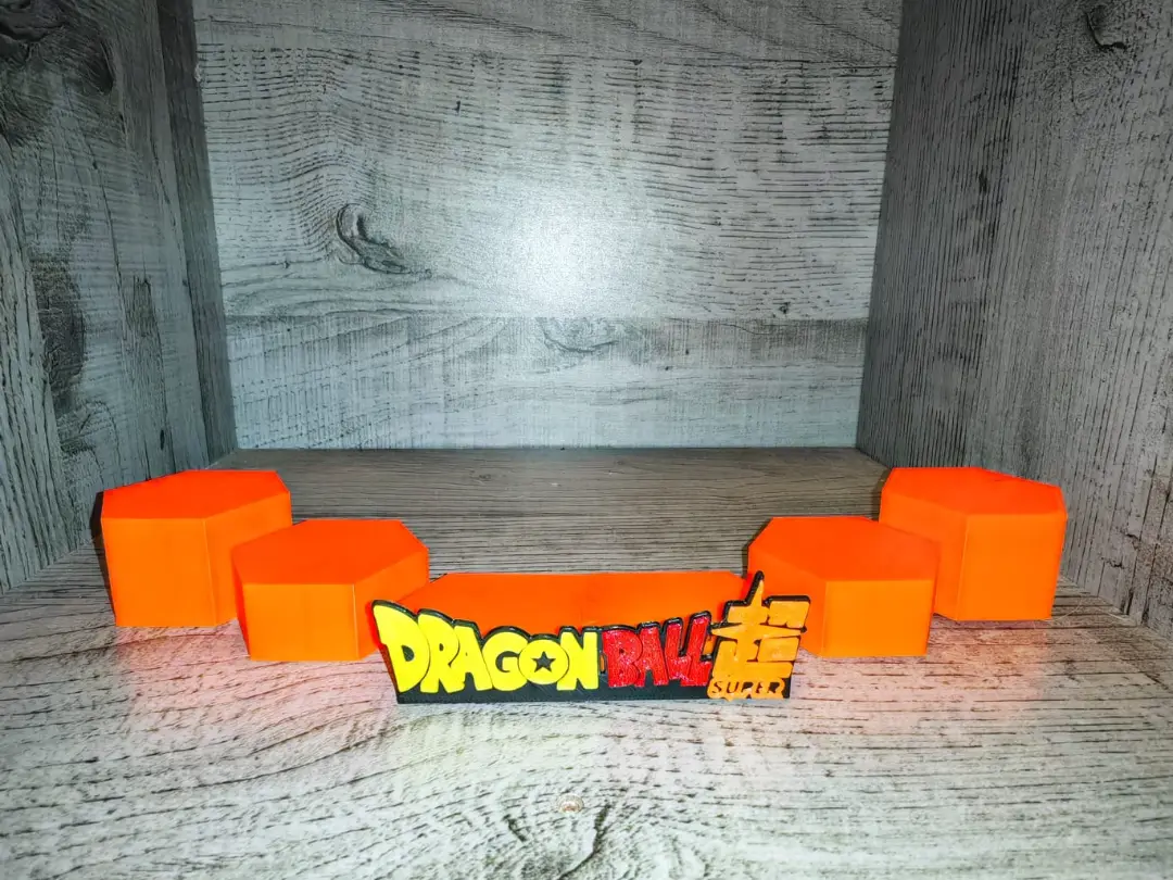 expositor bonecos dragon ball burger king A1 mini — modelo 3D