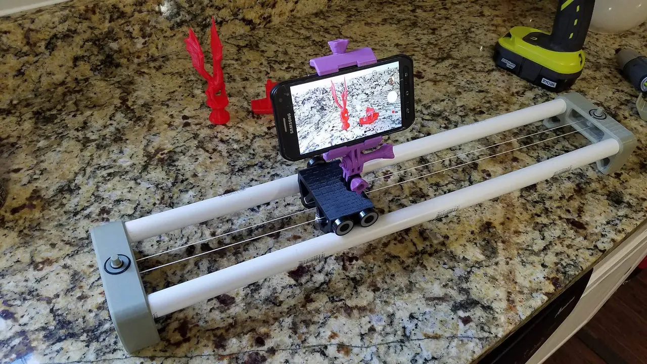 Simple Camera Slider — modelo 3D