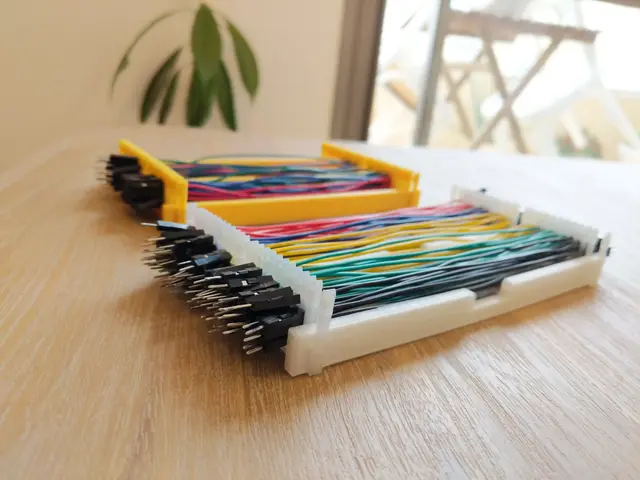 Dupont Cable Organizer Customizable — modelo 3D
