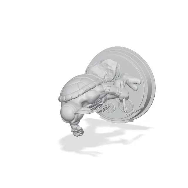 Michelangelo TMNT – Ninja Turtles — modelo 3D