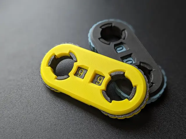 Clicky Rotate Counter — modelo 3D