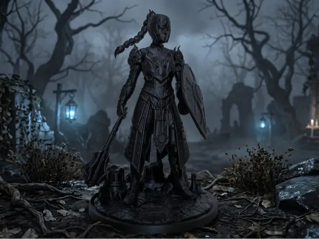 Cuorescuro (Baldur's Gate 3) - Fan Art — modelo 3D