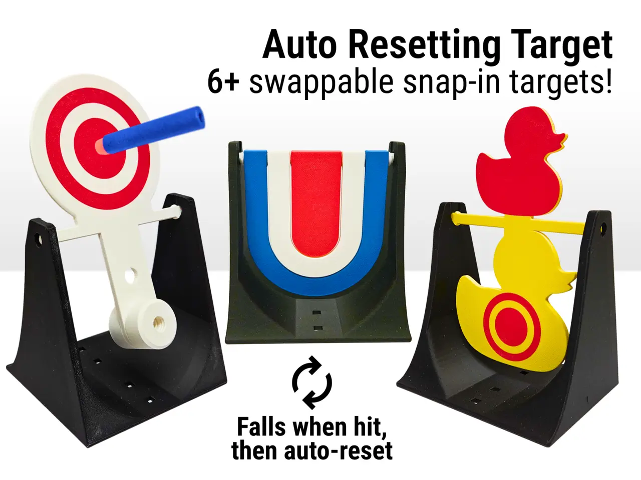 Auto-Resetting Target | Nerf, Airsoft, and more — modelo 3D