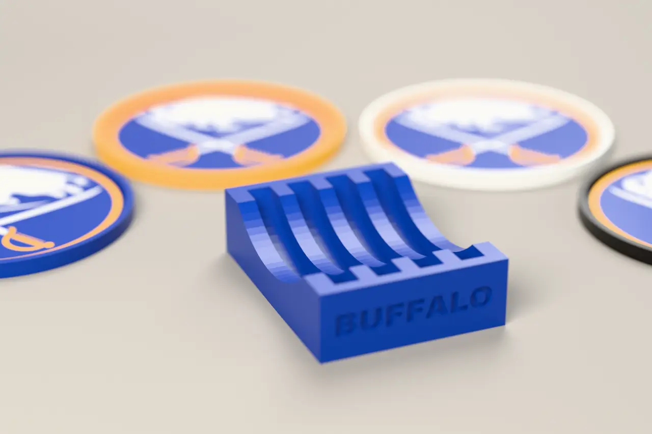 Buffalo Sabres Coaster Set — modelo 3D