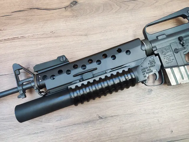 M203 Airsoft 40mm gas grenade launcher RC — modelo 3D