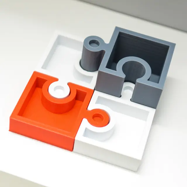 Jigsaw boxes — modelo 3D