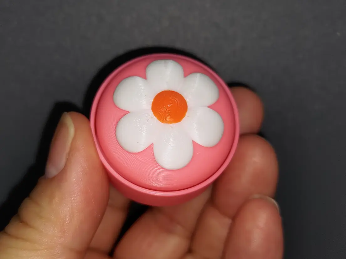 Cute Flower Pop - Keychain — modelo 3D