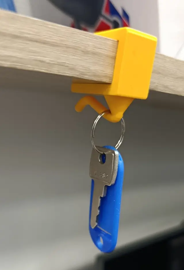 A key hook for the shelf — modelo 3D