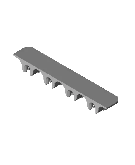 Cable Organizer 4 Slot — modelo 3D